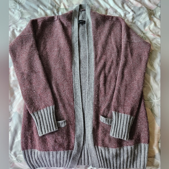 Talula, Small, Red/Grey Cardigan - Picture 1 of 4